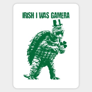 IRISH I WAS GAMERA Sticker